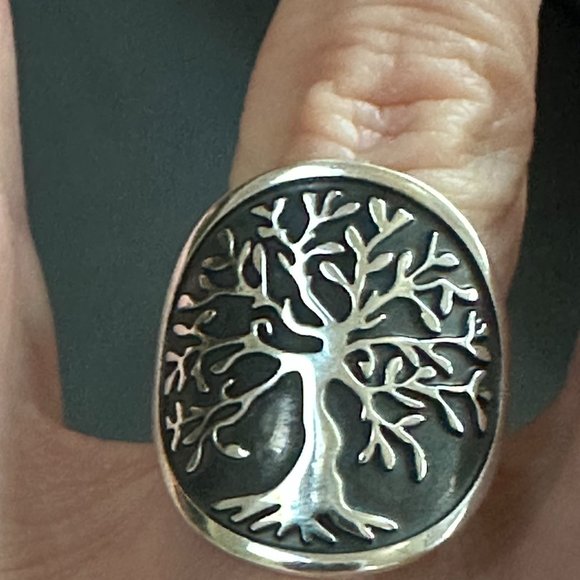 Gavriel Tree of Life Ring in Sterling Silver